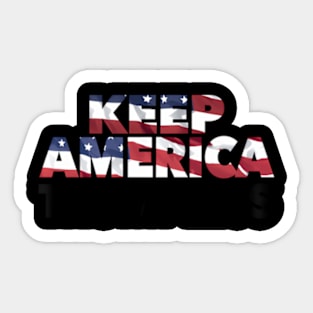 Keep America Trumpless Ban The Don No Trump President Sticker